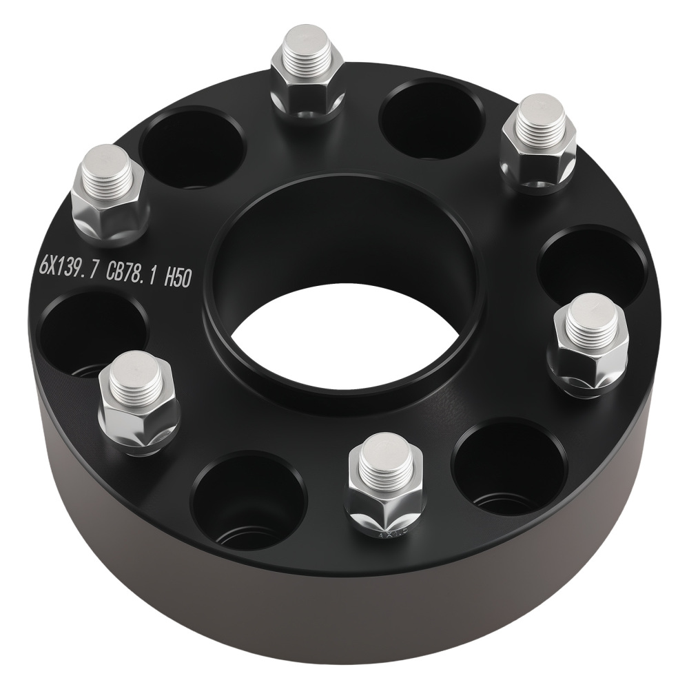 2 Inch Wheel Spacers compatible for Chevy Express compatible for GMC Savana 6x5.5 M14x1.5 2003-2016