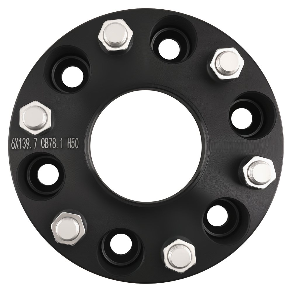 2 Inch Wheel Spacers compatible for Chevy Express compatible for GMC Savana 6x5.5 M14x1.5 2003-2016