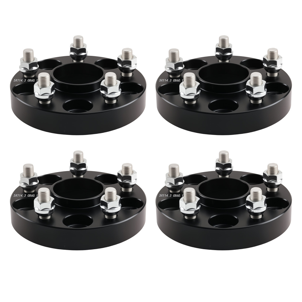 4pc 1 Inch Wheel Spacers compatible for Lexus IS250 ES350 2006-2018 5x4.5 Hub Bore 60.1mm