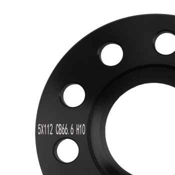 10mm 5x112 Black Wheel Spacers compatible for Mercedes E-Class E53 2018-2020 66.6mm Hub
