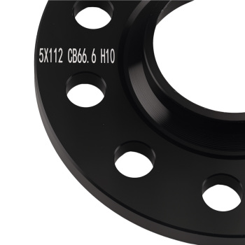 10mm 5x112 Black Wheel Spacers compatible for Mercedes E-Class E53 2018-2020 66.6mm Hub