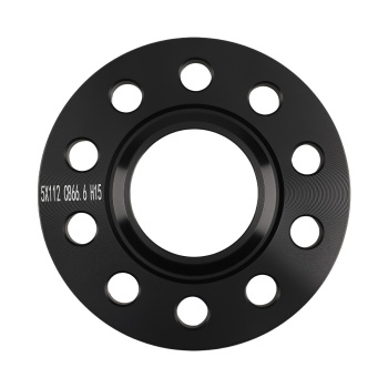 10/12mm Black Wheel Spacers compatible for BMW 1 Series F40 2019-24 5x112 Hub Centric