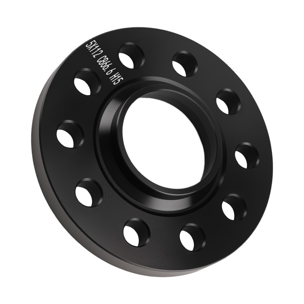 10/12mm Black Wheel Spacers compatible for BMW 1 Series F40 2019-24 5x112 Hub Centric