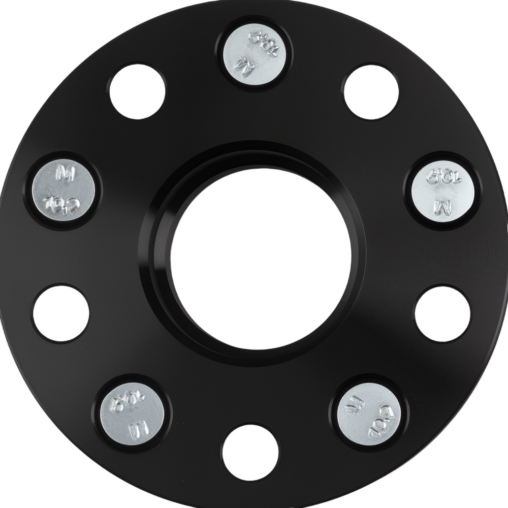 15mm Aluminum Wheel Spacers compatible for Lexus IS Series 5x114.3 M12x1.5 60.1mm Black