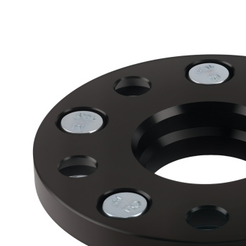 15mm Aluminum Wheel Spacers compatible for Lexus IS Series 5x114.3 M12x1.5 60.1mm Black