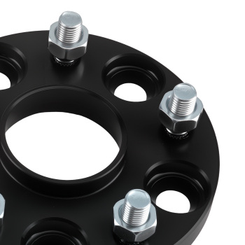 15mm Aluminum Wheel Spacers compatible for Lexus IS Series 5x114.3 M12x1.5 60.1mm Black
