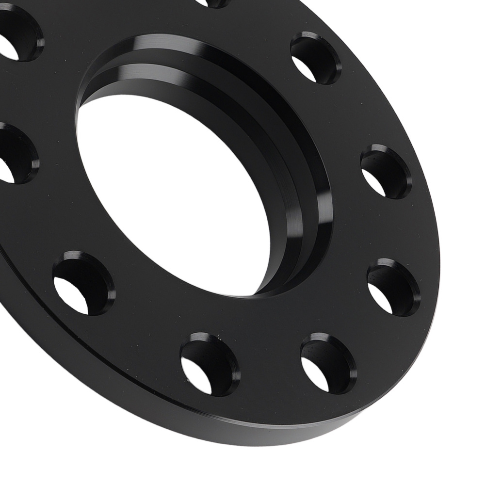 72.6mm 12/15mm 5x120 Spacers compatible for BMW 5 Series E12 E28 E34 1972-1995 Black