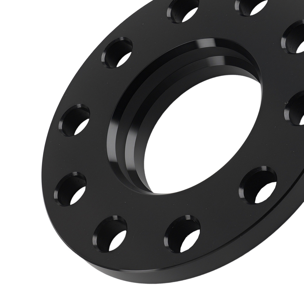 72.6mm 12/15mm 5x120 Spacers compatible for BMW 5 Series E12 E28 E34 1972-1995 Black