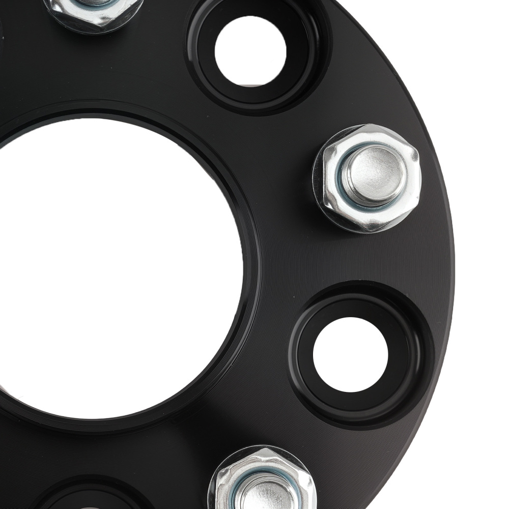 20mm Aluminum Black Hub Centric Wheel Spacers compatible for Hyundai Santa Fe Mk3 M12x1.5