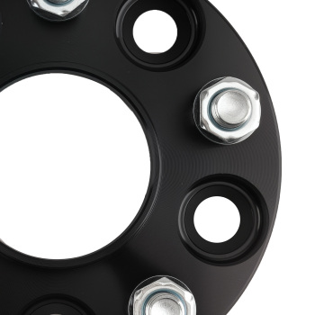 20mm Aluminum Black Hub Centric Wheel Spacers compatible for Hyundai Santa Fe Mk3 M12x1.5