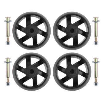 4x Deck Wheels and Hardware Kit For Central Spares-UK 5321748-73 Oregon 72-031