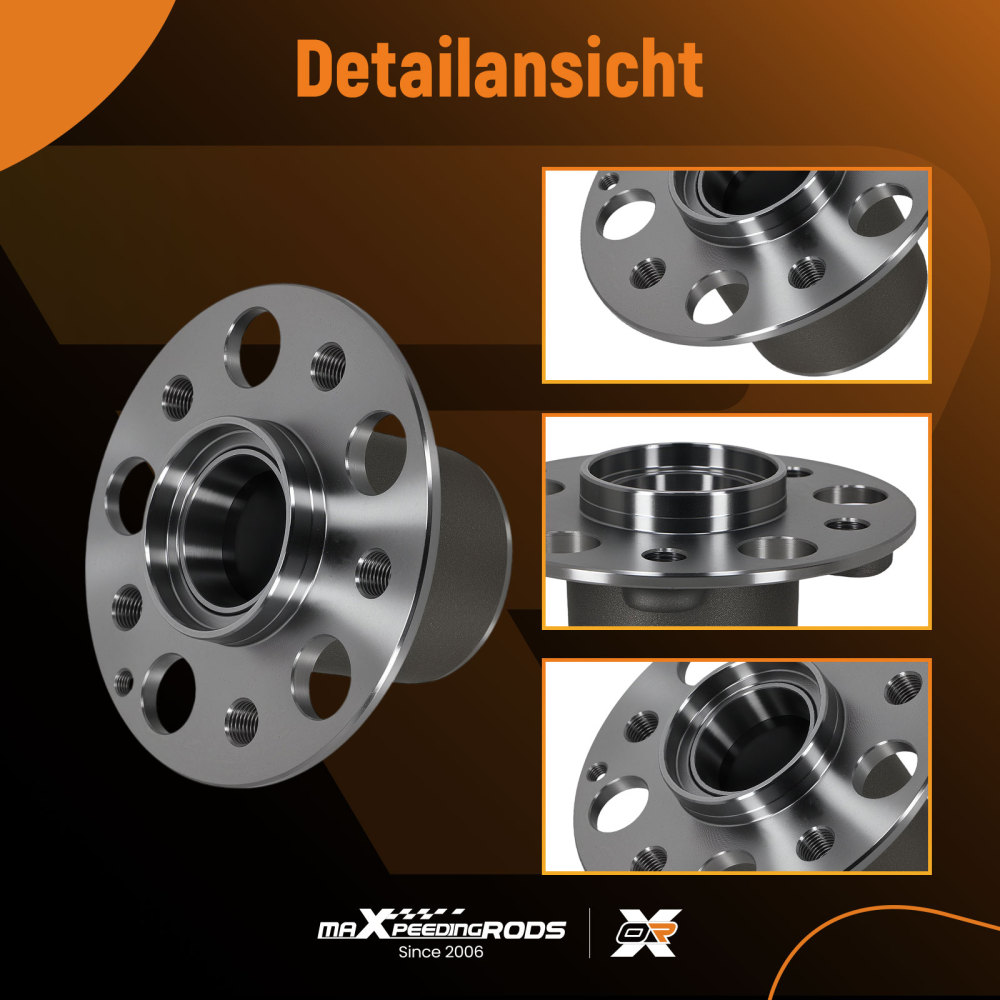 Front Wheel Bearing compatible for Mercedes C-Class W204 C180 C200 C220 2007-14 2043300625