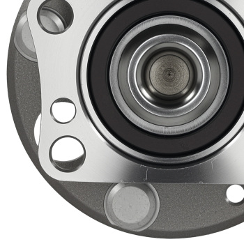 2pcs Rear Left Right Wheel Hub Bearing compatible for Mazda 2 2011-2014 512468 HA590431 ABS