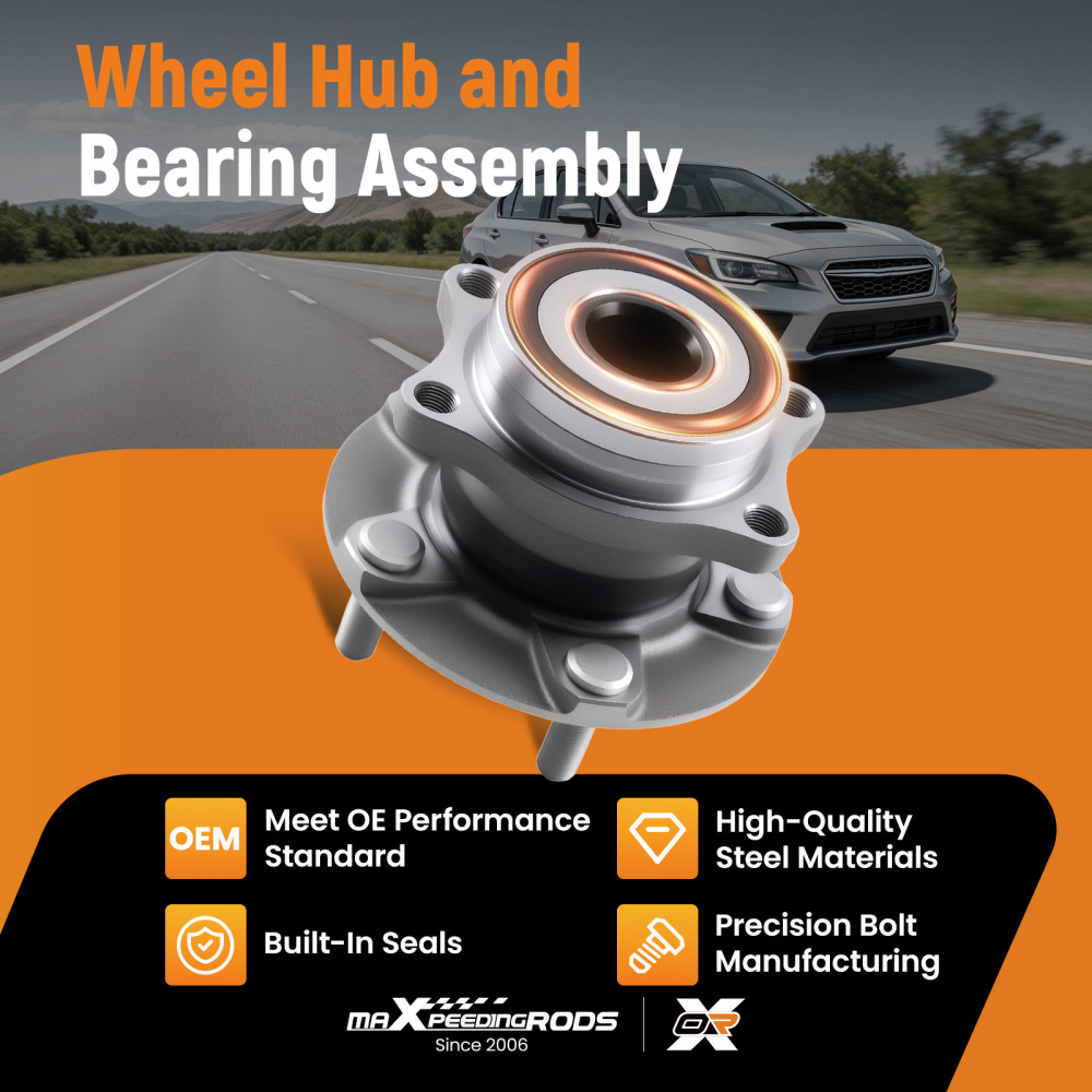 Rear Wheel Hub Bearing compatible for Subaru Legacy Ascent 2015-2021 512536 HA590581