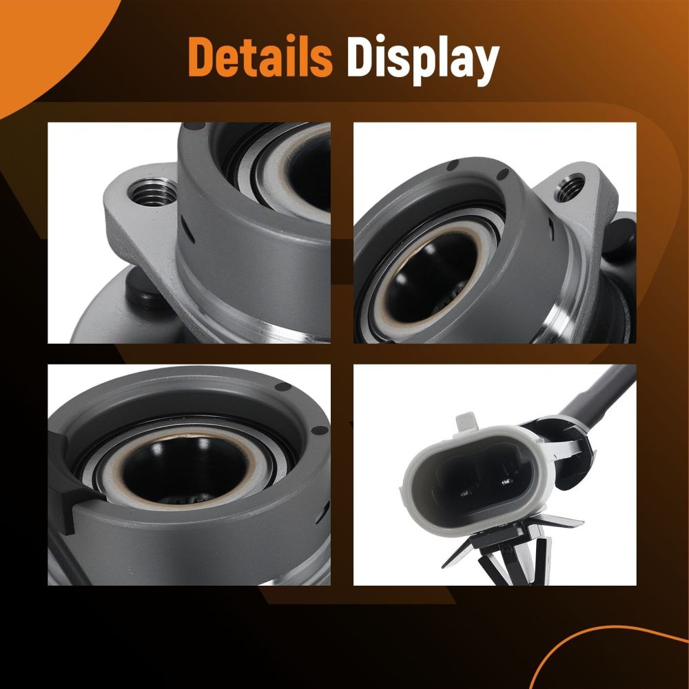 1x Front Wheel Bearing Hub Assembly compatible for Chevrolet Cobalt 2005-2010 513206