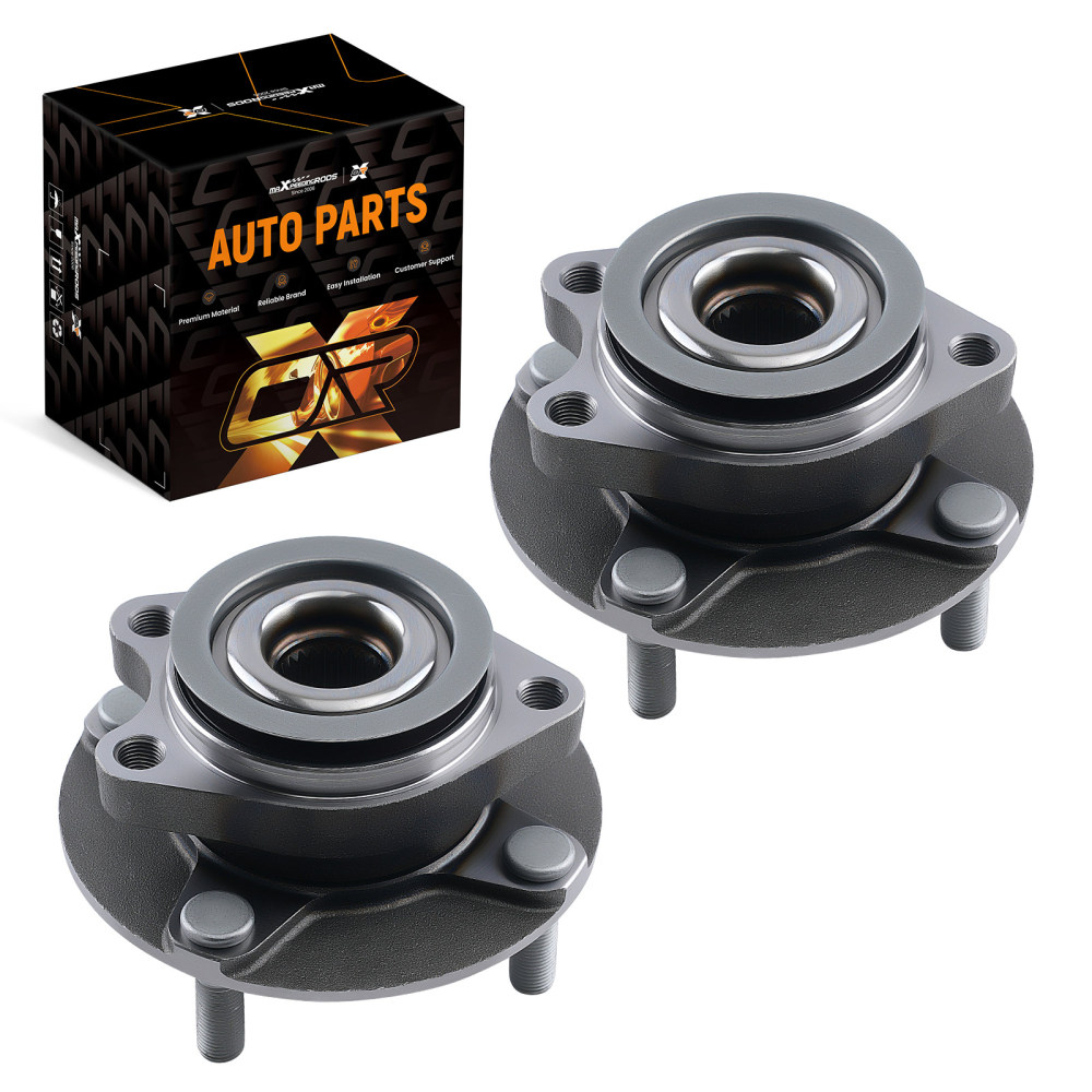 Front LR Wheel Bearing Hub Assembly compatible for Nissan Versa 2007-2012 40202EM00A