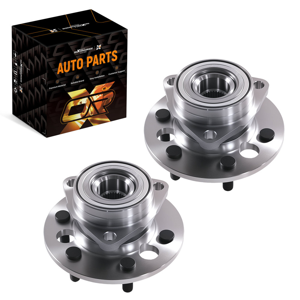 Front Wheel HubBearing Assembly compatible for Chevrolet K2500 4x4 1992 - 1994