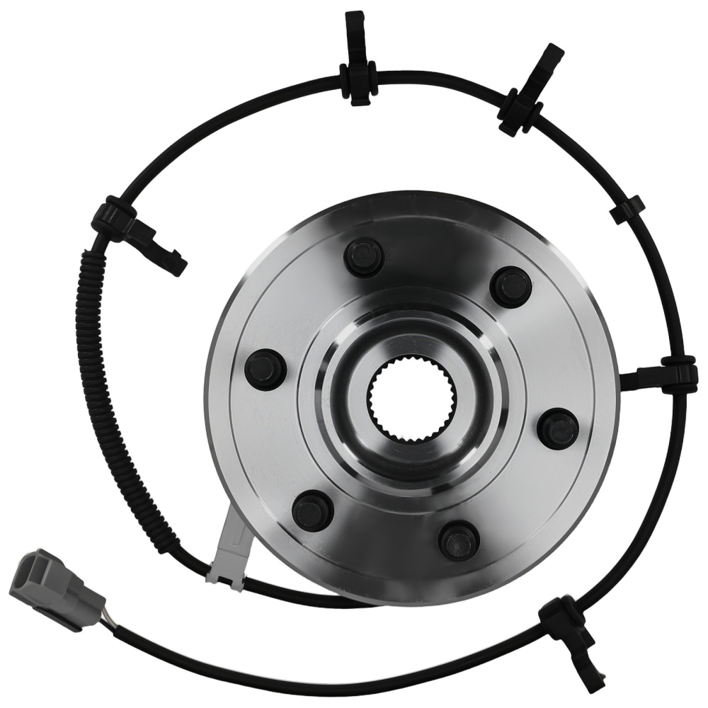 Front Left Wheel HubBearing Assembly compatible for DODGE DAKOTA 4WD 1997-2004