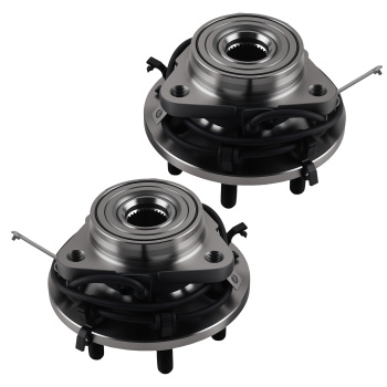 Front Wheel Bearing Hub Assembly compatible for DODGE DAKOTA/DURANGO 4WD 1997-2003 515009