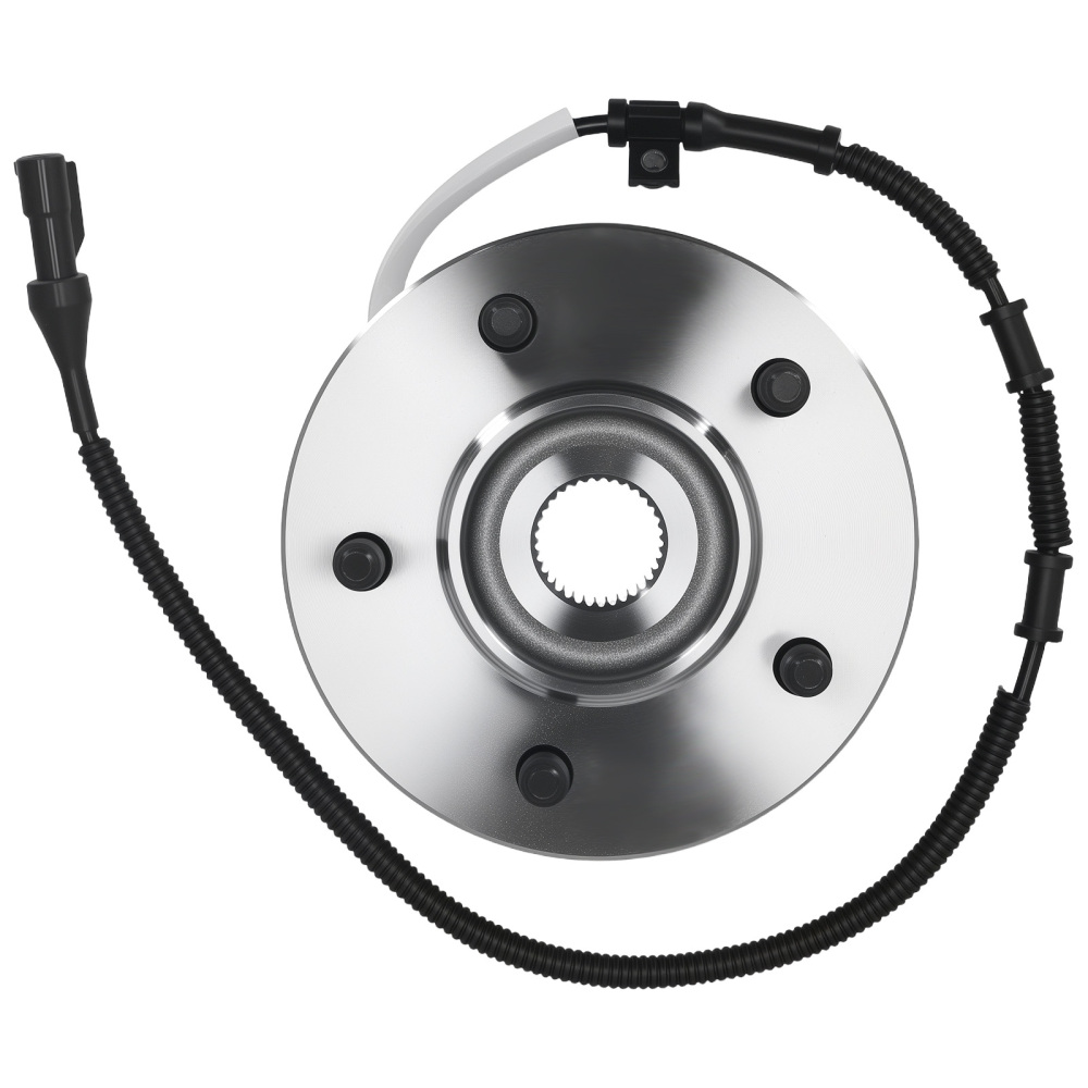 Front L/R Wheel Hub Assembly compatible for Ford F-150 00-03 4WD 515029 WE61560 ABS