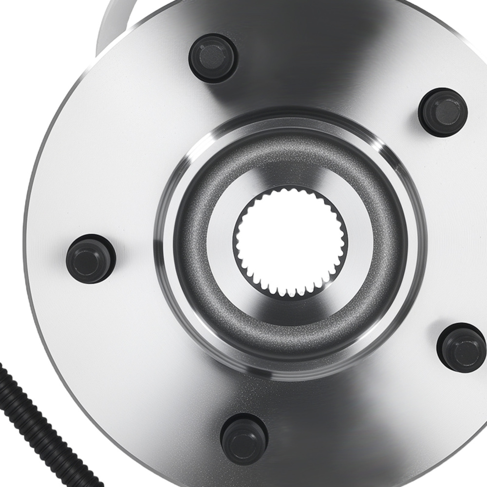 Front L/R Wheel Hub Assembly compatible for Ford F-150 00-03 4WD 515029 WE61560 ABS