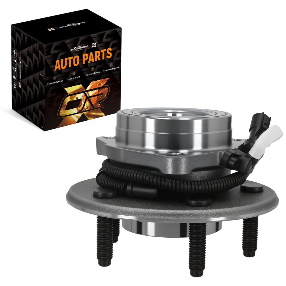Front L/R Wheel Hub Assembly compatible for Ford F-150 00-03 4WD 515029 WE61560 ABS