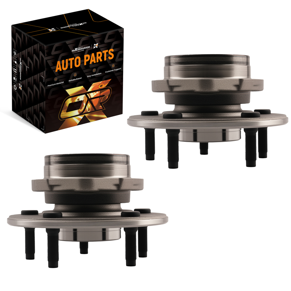2PC Front Wheel HubBearing compatible for DODGE RAM 1500 4WD 00-01 29515038 515038