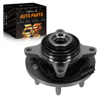 Wheel Bearing Hub Assembly compatible for Ford F-150 4WD 2004-2005 515046 WB15046 6 Stud