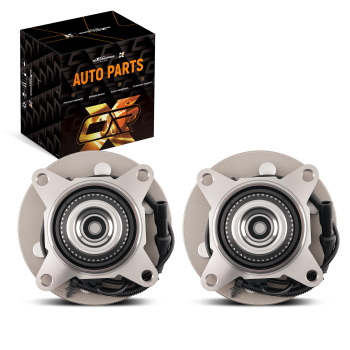 Front Left Right Wheel Hub Assembly compatible for FORD F-150 4WD 2004-2005 515046 ABS