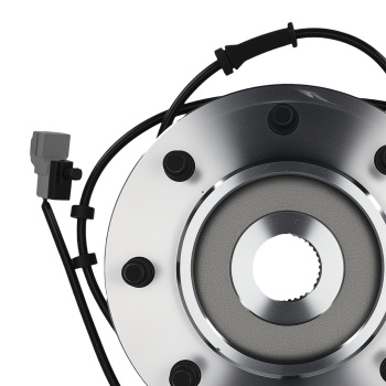 Front Wheel Hub Assembly compatible for DODGE RAM 2500/3500 4WD ABS 2000-2002 5015282AA