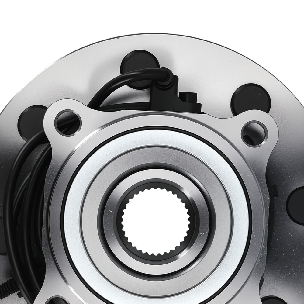 Front Wheel Hub Assembly compatible for DODGE RAM 2500/3500 4WD ABS 2000-2002 5015282AA
