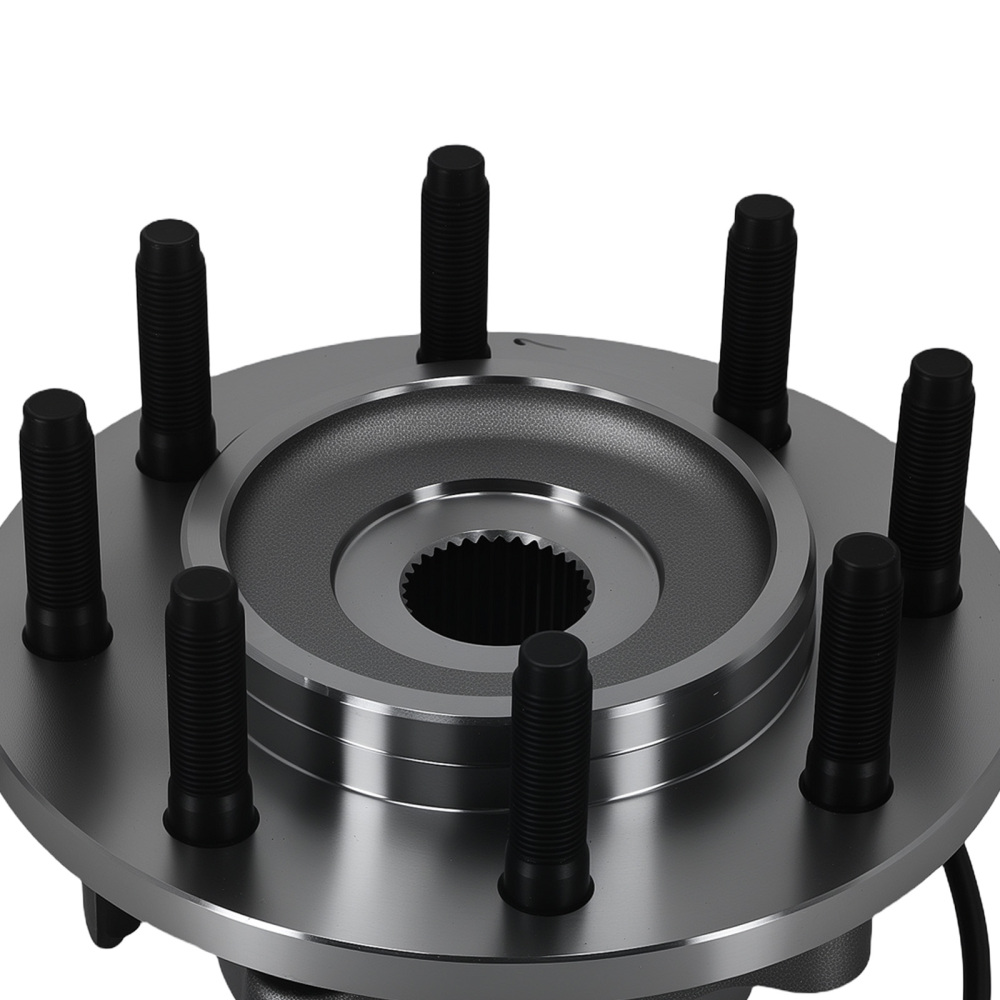 Front Wheel Hub Assembly compatible for DODGE RAM 2500/3500 4WD ABS 2000-2002 5015282AA