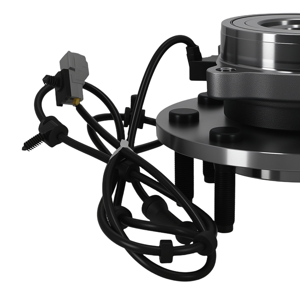 Front Wheel Hub Assembly compatible for DODGE RAM 2500/3500 4WD ABS 2000-2002 5015282AA
