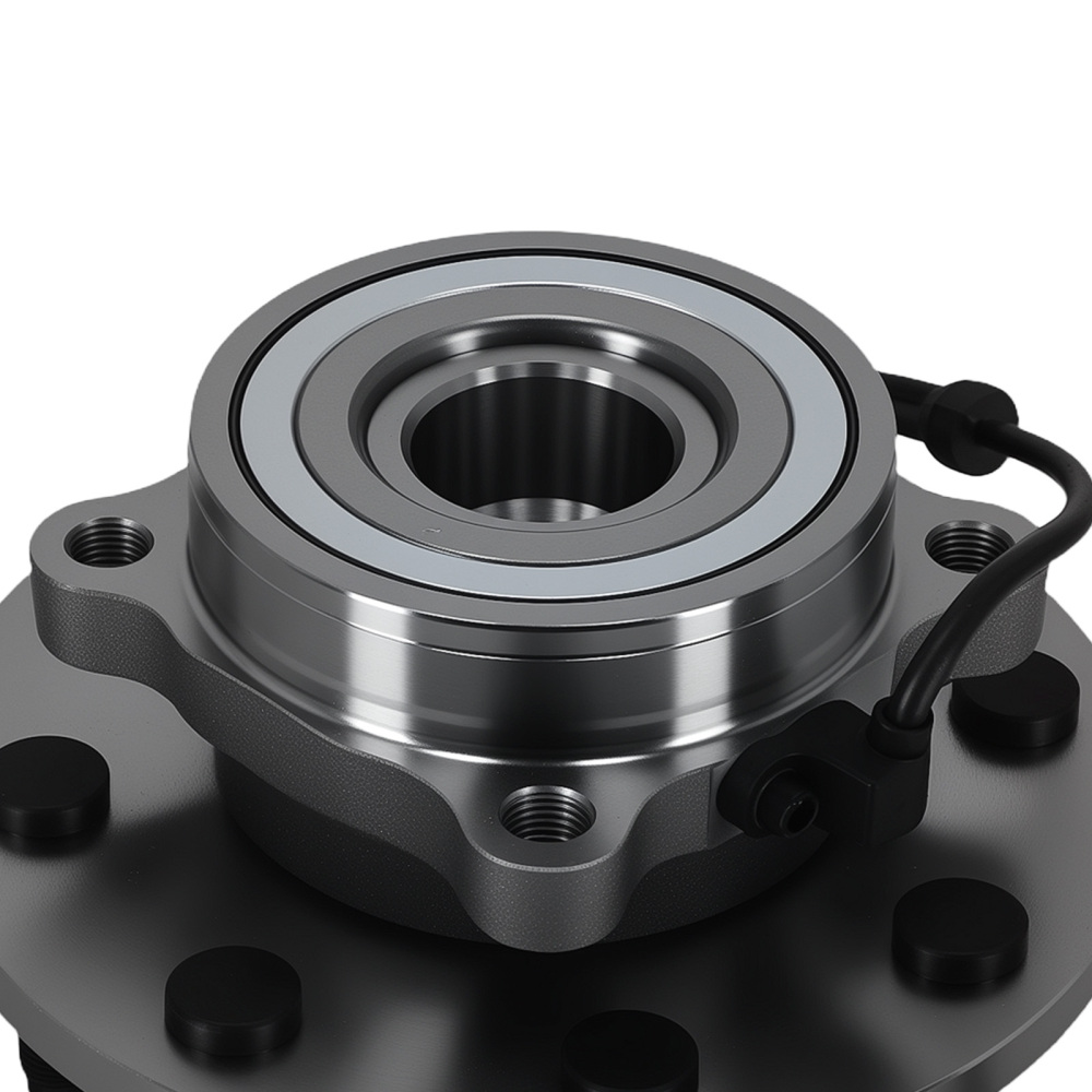 Front Wheel Hub Assembly compatible for DODGE RAM 2500/3500 4WD ABS 2000-2002 5015282AA