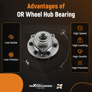 Front Wheel Bearing and Hub Assembly compatible for Cadillac Escalade ESV 4WD 2015-2020