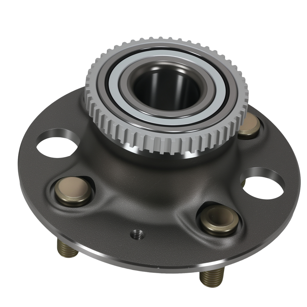 4 Bolt ABS Rear Wheel Hub compatible for Honda Civic Si/SiR 2002-03 42200S5AJ01 Hub Kit