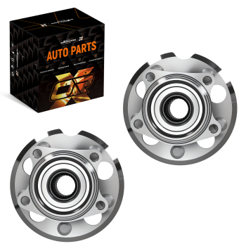 5-Bolt Rear Wheel Hub Unit Set compatible for Toyota RAV4 AWD 2001-2005 NT512338 Non-ABS
