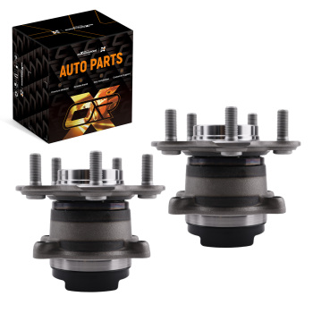 5 Bolt Rear LH RH Wheel Hub Bearing compatible for Nissan Rogue compatible for FWD 2008-2013 WA512398