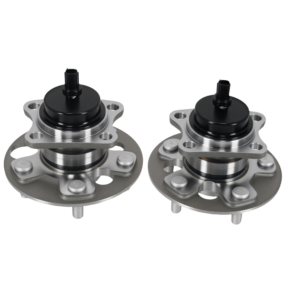 Pair 5 Bolt Rear Wheel Hub Assembly compatible for Scion XB 2008-2015 HA590366 ABS