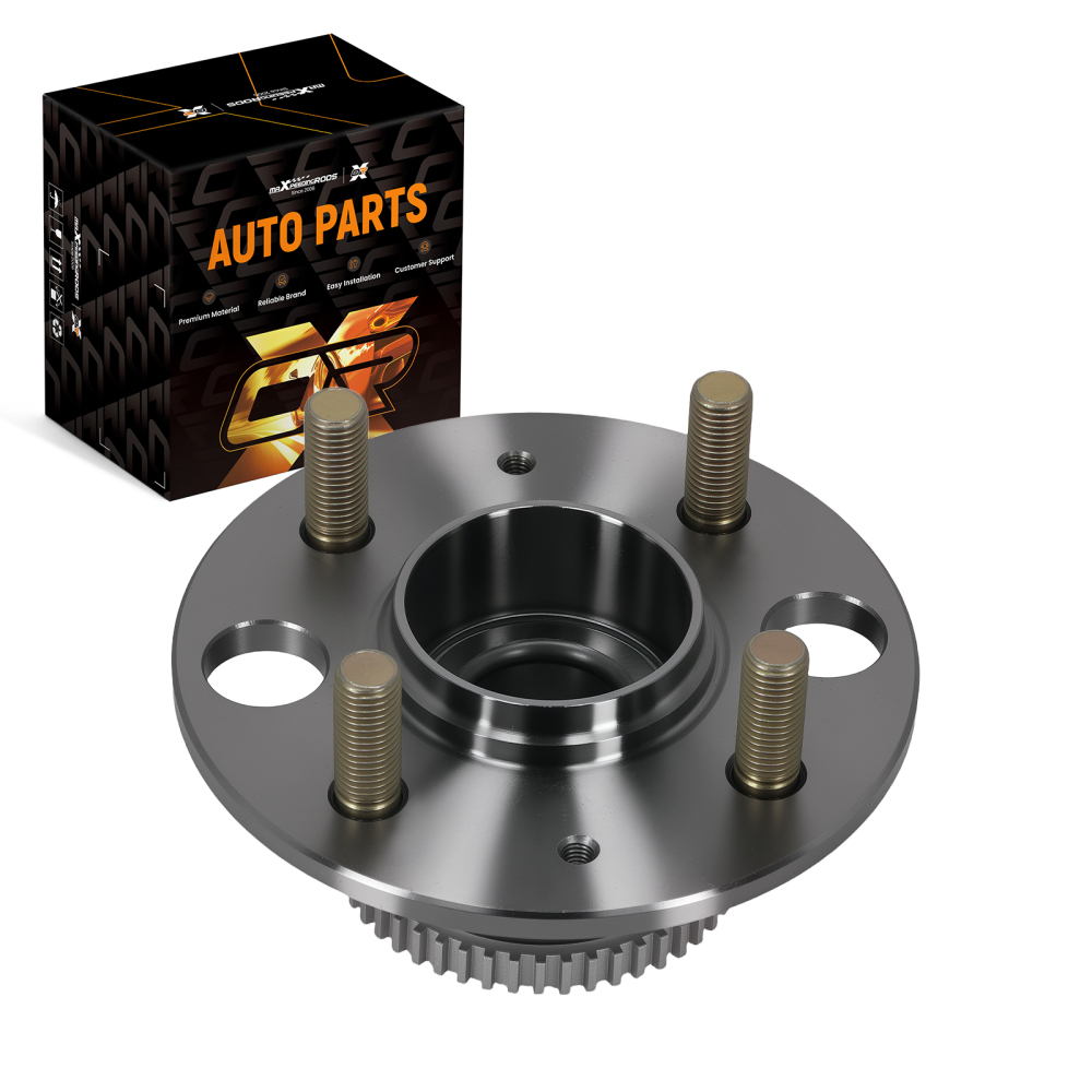 4 Bolt Rear LH RH Wheel Hub compatible for Honda Civic Del Sol Integra 513105 1990-2001 ABS