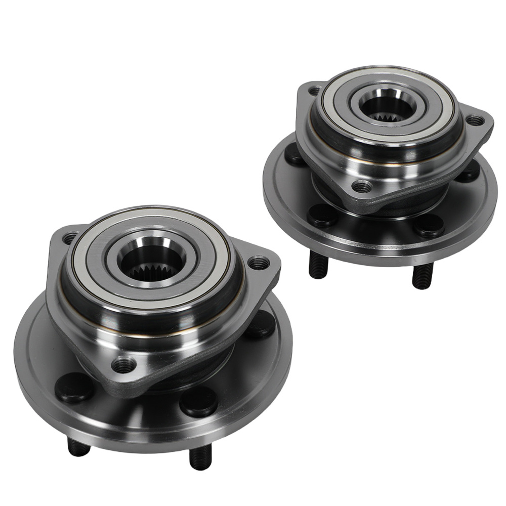 2 Front Wheel Hub Bearing Kit compatible for Jeep Wrangler/Cherokee 1999-2006 513158
