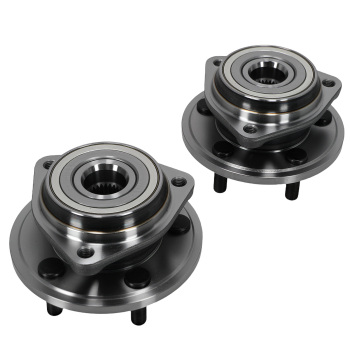 2 Front Wheel Hub Bearing Kit compatible for Jeep Wrangler/Cherokee 1999-2006 513158