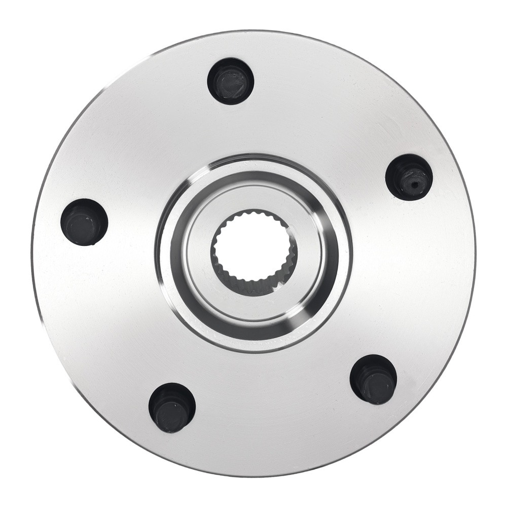 2 Front HubBearing Set compatible for Jeep Grand Cherokee 99-04 BR930335 3-Bolt ABS