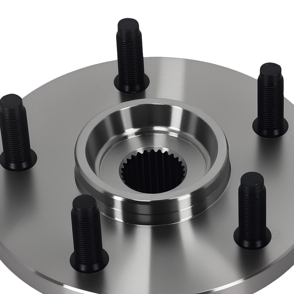 2 Front HubBearing Set compatible for Jeep Grand Cherokee 99-04 BR930335 3-Bolt ABS