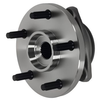 2 Front HubBearing Set compatible for Jeep Grand Cherokee 99-04 BR930335 3-Bolt ABS