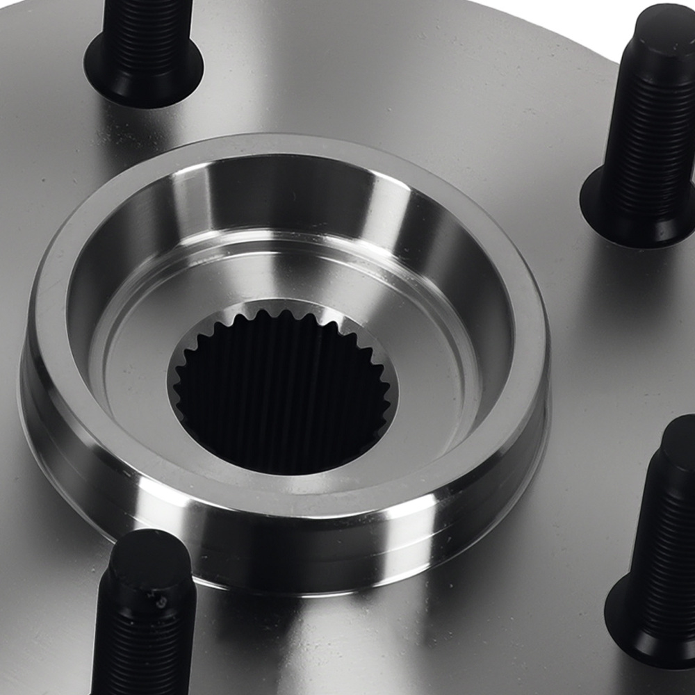 2 Front HubBearing Set compatible for Jeep Grand Cherokee 99-04 BR930335 3-Bolt ABS