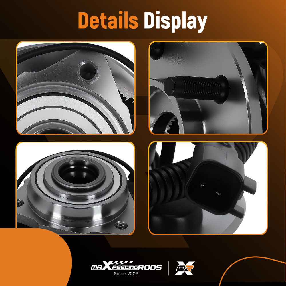 5 Lug Front Wheel Hub compatible for Jeep Liberty 02-07 WB13176 Driver Side with ABS