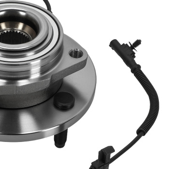 Front Wheel Hub Bearing compatible for DODGE DAKOTA 2005-2010 513229A WE61587 5 Bolt