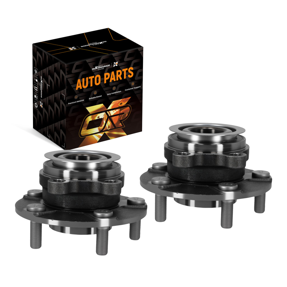 Front Wheel Bearing Assembly compatible for Nissan Rogue/SE-R 2007-2015 513298 Square