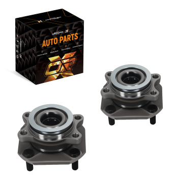 2x Front Hub Assembly Kit compatible for Nissan Sentra 2.0L 2007-2012 513299 4-Bolt Non-ABS